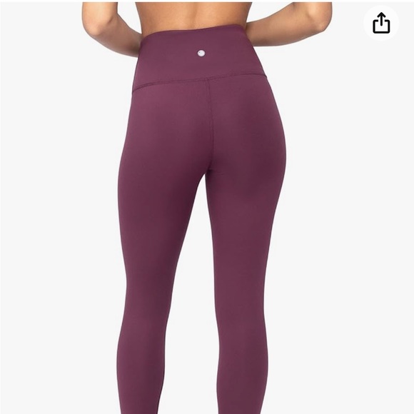 SOLD!! Yogalicious High Waist Squat Proof Lux Ankle Leggings Women size Small - Picture 6 of 6